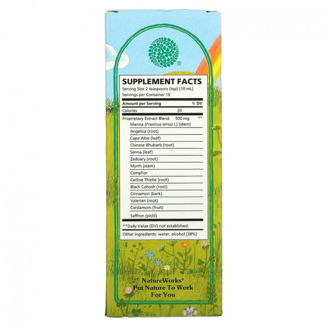 Nature's Way, NatureWorks, шведская горькая настойка, 100 мл (3,38 жидк. Унции) Nature's Way, NatureWorks, шведская горькая настойка, 100 мл (3,38 жидк. Унции)