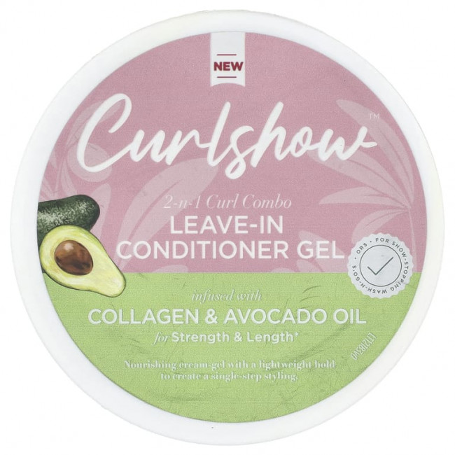 ORS, CurlShow™, 2-N-1 Curl Combo, несмываемый гель-увлажнитель, 453 г (16 унций)