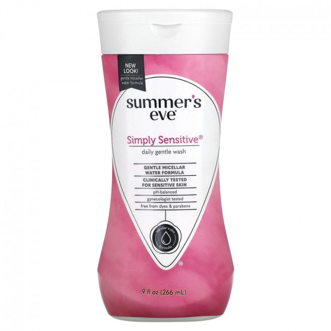 Summer's Eve, Daily Gentle Wash, Simply Sensitive, 9 fl oz (266 ml)