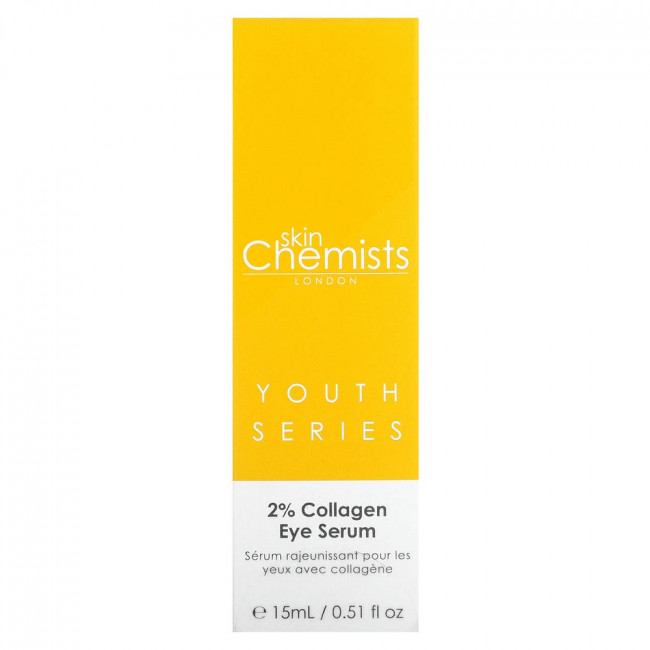 skinChemists, Youth Series, сыворотка для кожи вокруг глаз с 2% коллагеном, 15 мл (0,51 жидк. унции)