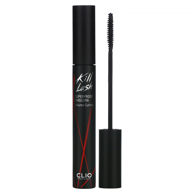 Clio, Kill Lash, сверхстойкая тушь, для завивки волос 02, 7 г (0,24 унции) Clio, Kill Lash, сверхстойкая тушь, для завивки волос 02, 7 г (0,24 унции)