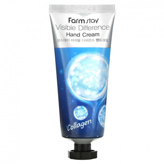 Farmstay, Visible Difference Hand Cream, Collagen, 3.52 oz (100 g)