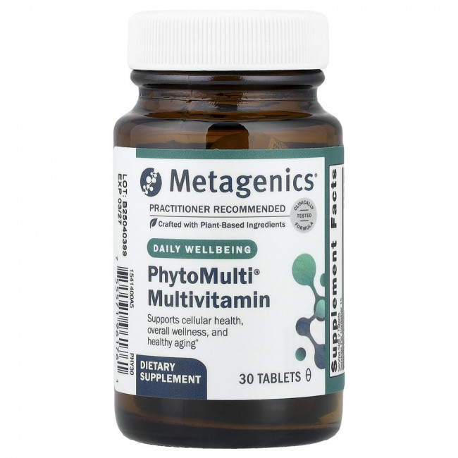 Метагенс, ФитоМулти® мультивитамины, 30 таблеток Метагенс, ФитоМулти® мультивитамины, 30 таблеток
