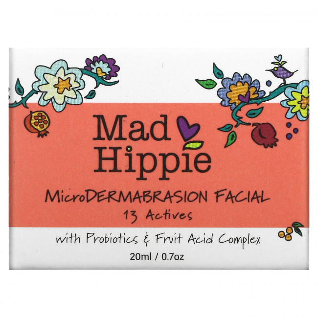 Mad Hippie, Микродермабразия для лица, 20 мл (0,7 унции)