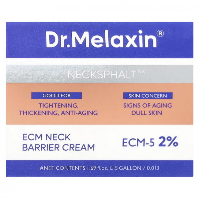 Dr.Melaxin, Necksphalt, ECM Neck Barrier Cream, 1.69 fl oz (50 ml)