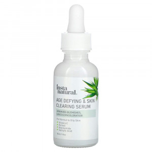 InstaNatural, Сыворотка против старения и очищения кожи, 1 жидкая унция (30 мл)