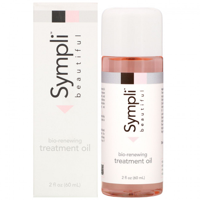Sympli Beautiful, Восстанавливающее масло для ухода за кожей, 60 мл (2 жидк. унции) Sympli Beautiful, Восстанавливающее масло для ухода за кожей, 60 мл (2 жидк. унции)