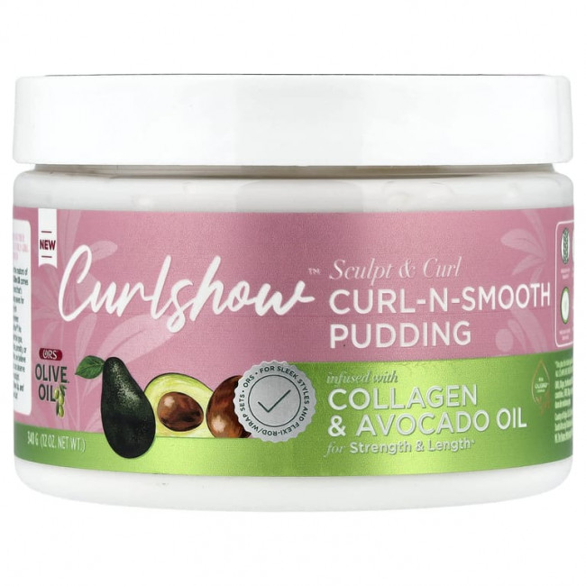 ORS, CurlShow™, Curl-N-Smooth, пудинг, 340 г (12 унций) ORS, CurlShow™, Curl-N-Smooth, пудинг, 340 г (12 унций)