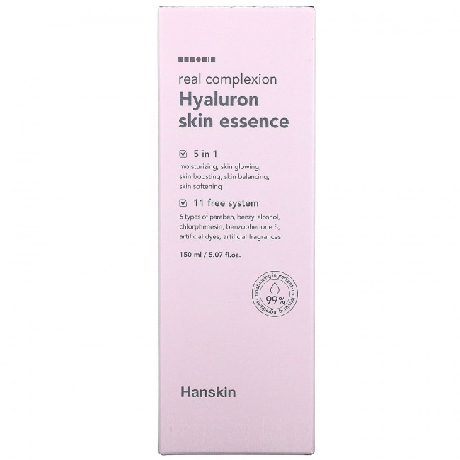 Hanskin, Real Complexion Hyaluron Exfoliating AHA Treatment, 5.07 fl oz (150 ml)