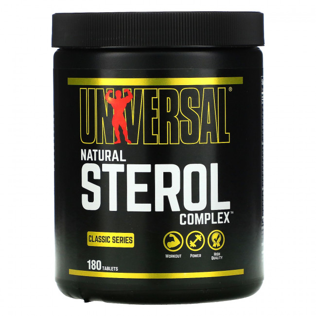 Universal Nutrition, Classic Series, комплекс натуральных стеролов, 180 таблеток Universal Nutrition, Classic Series, комплекс натуральных стеролов, 180 таблеток