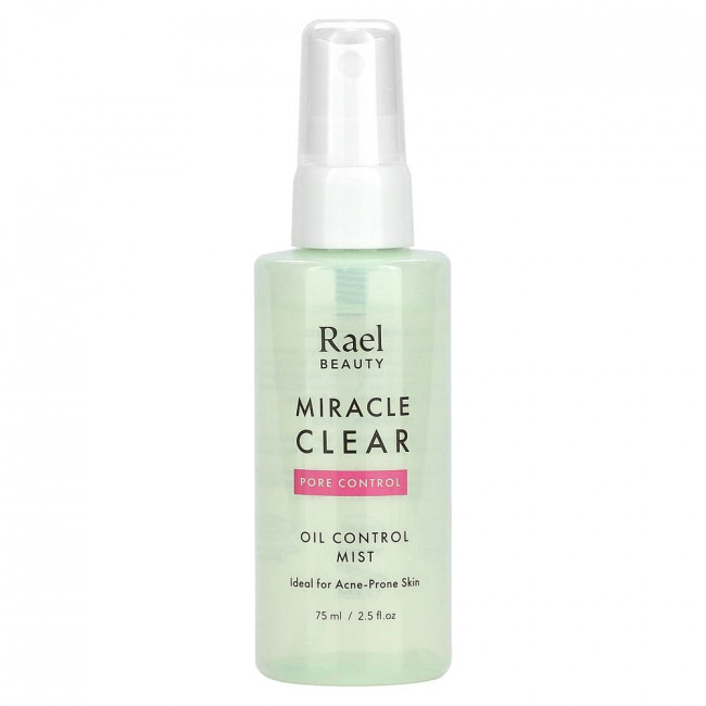 Rael, Inc., Beauty, Miracle Clear, спрей для контроля уровня масла, 75 мл (2,5 жидк. Унции)
