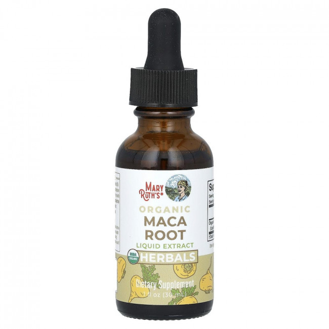 MaryRuth's, Organic Maca Root Liquid Extract, Alcohol Free, 590 mg, 1 fl oz (30 ml)