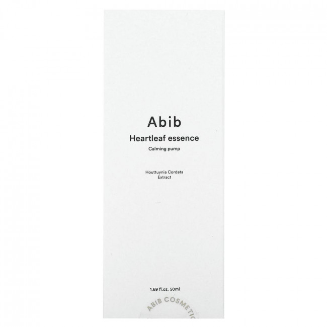 Abib, Heartleaf Essence, успокаивающий эффект, 50 мл (1,69 жидк. Унции)
