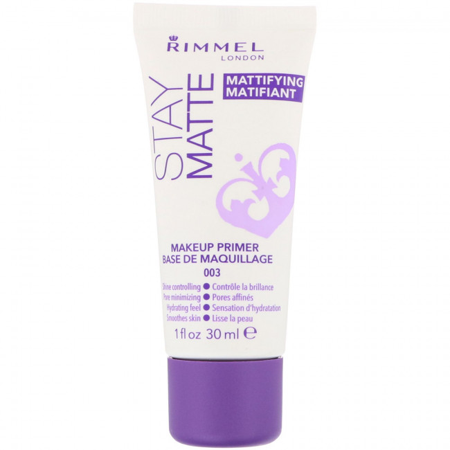 Rimmel London, Матирующая основа под макияж Stay Matte, 30 мл Rimmel London, Матирующая основа под макияж Stay Matte, 30 мл
