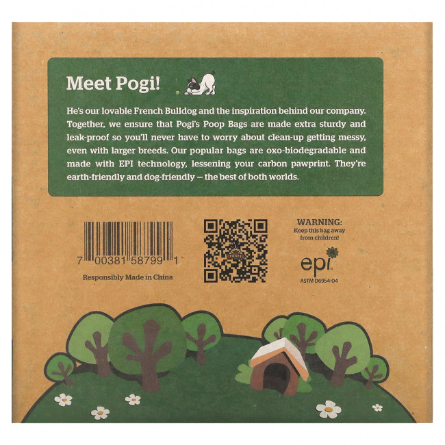 Pogi's Pet Supplies, Earth Friendly Poop Bags, Super Duper Pack, Powder Fresh, 50 Rolls, 750 Bags, 2 Dispensers Pogi's Pet Supplies, Earth Friendly Poop Bags, Super Duper Pack, Powder Fresh, 50 Rolls, 750 Bags, 2 Dispensers