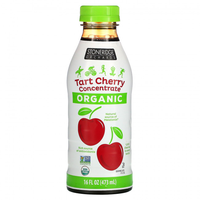 Stoneridge Orchards, Органический, вишневый концентрат, 16 ж. унц.(473 мл) Stoneridge Orchards, Органический, вишневый концентрат, 16 ж. унц.(473 мл)