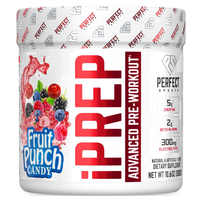 Perfect Sports, iPrep, Advanced Pre-Workout, фруктовый пунш, 300 г (10,6 унции) Perfect Sports, iPrep, Advanced Pre-Workout, фруктовый пунш, 300 г (10,6 унции)