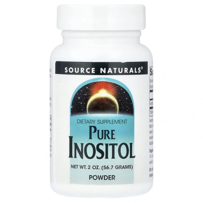 Source Naturals, чистый инозитол в порошке, 56,7 г (2 унции)