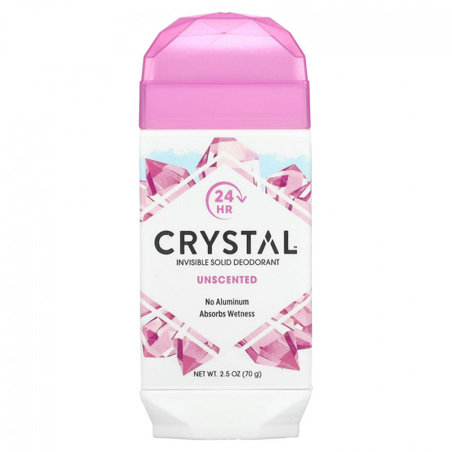 Crystal Body Deodorant, Натуральный дезодорант, без запаха, 2,5 унц. (70 г) Crystal Body Deodorant, Натуральный дезодорант, без запаха, 2,5 унц. (70 г)