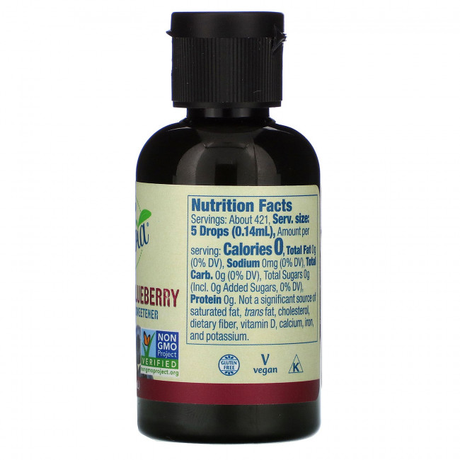 NOW Foods, Стевия (Better Stevia), жидкий сахарозаменитель, гранат и черника, 2 жидких унции (60 мл) NOW Foods, Стевия (Better Stevia), жидкий сахарозаменитель, гранат и черника, 2 жидких унции (60 мл)