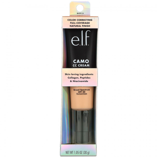 E.L.F., CC-крем Camo, SPF 30, легкий 210N, 30 г (1,05 унции) E.L.F., CC-крем Camo, SPF 30, легкий 210N, 30 г (1,05 унции)
