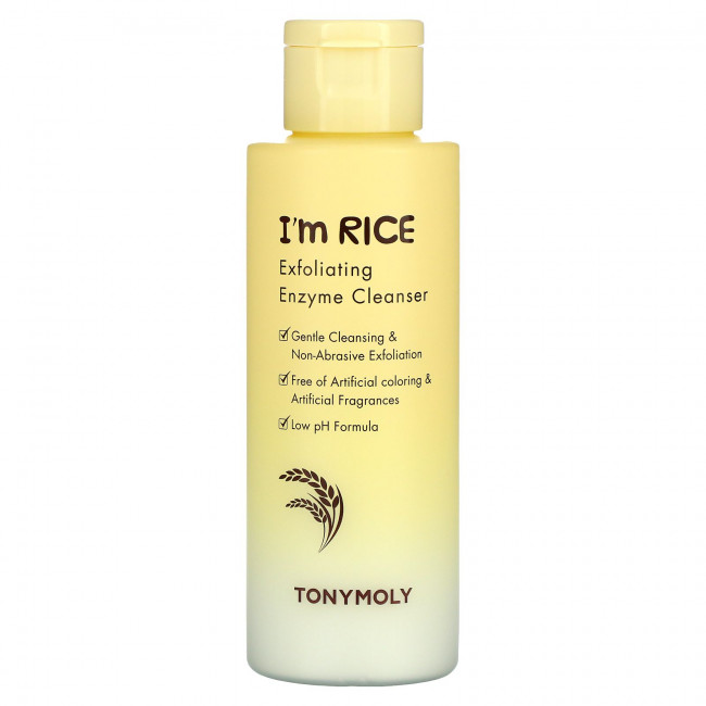 Tony Moly, I'm Rice, отшелушивающее ферментное очищающее средство, 50 г (1,76 унции) Tony Moly, I'm Rice, отшелушивающее ферментное очищающее средство, 50 г (1,76 унции)
