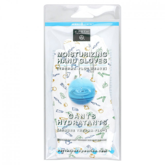 Earth Therapeutics, Moisturizing Hand Gloves , 1 Pair