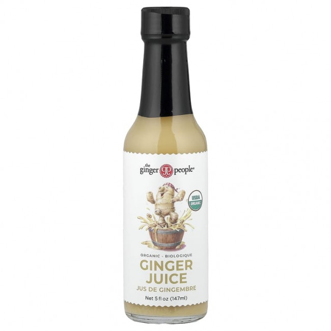 The Ginger People, сок из органического имбиря, 147 мл (5 жидк. унций)