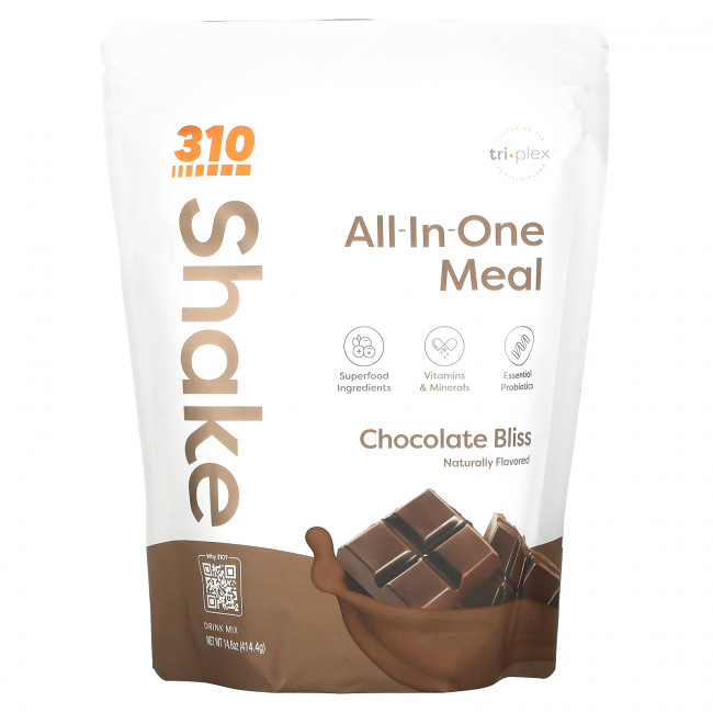 310 Nutrition, Универсальный коктейль для приема пищи, шоколадное счастье, 414,4 г (14,6 унции) 310 Nutrition, Универсальный коктейль для приема пищи, шоколадное счастье, 414,4 г (14,6 унции)