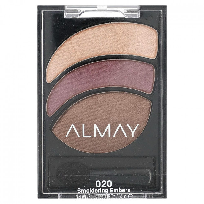 Almay, Набор теней для век, Дымчатые тени, 020 Smoldering Embers, 0,19 унции (5,5 г)
