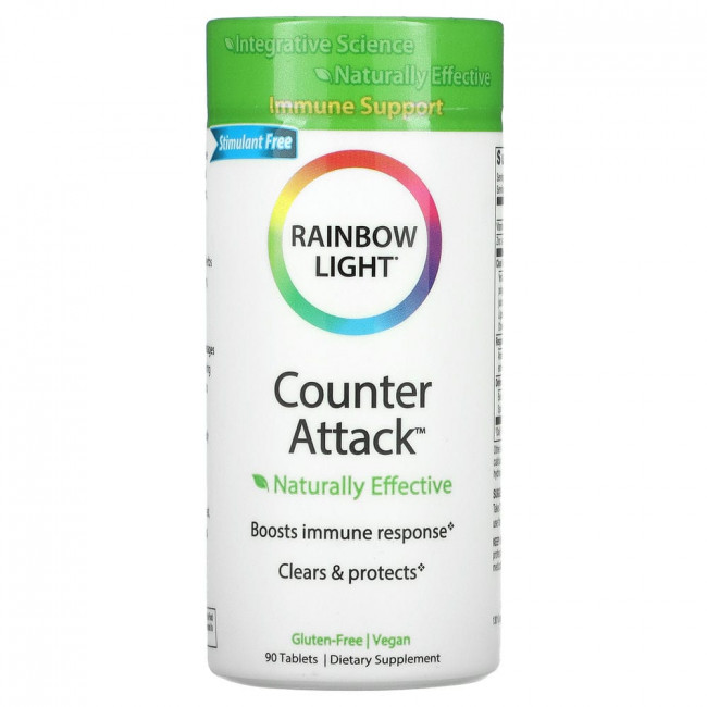 Rainbow Light, Counter Attack, 90 таблеток Rainbow Light, Counter Attack, 90 таблеток