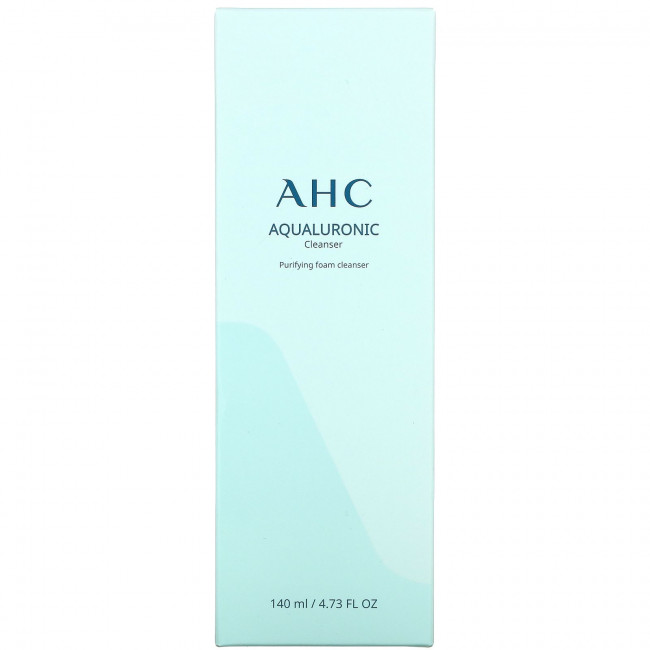AHC, Aqualuronic, очищающая пенка, 140 мл (4,73 жидк. унций) AHC, Aqualuronic, очищающая пенка, 140 мл (4,73 жидк. унций)