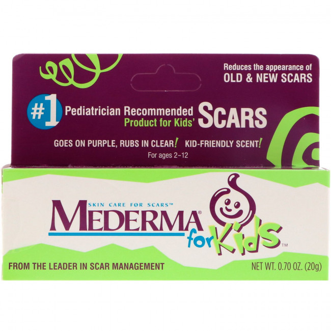 Mederma, Уход за кожей со шрамами, Для детей, 0,70 унц. (20 г) Mederma, Уход за кожей со шрамами, Для детей, 0,70 унц. (20 г)