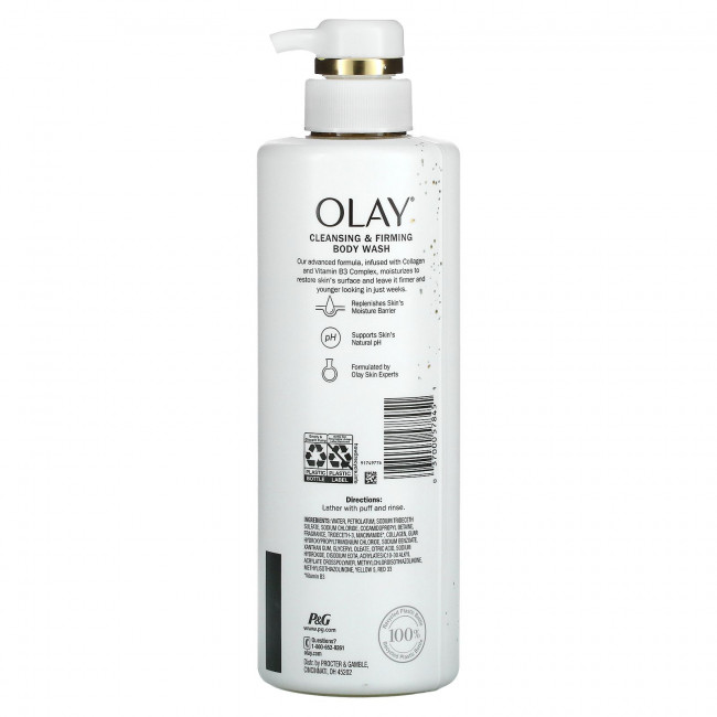 Olay, Очищающее и укрепляющее гель для душа, 530 мл (17,9 жидк. Унции) Olay, Очищающее и укрепляющее гель для душа, 530 мл (17,9 жидк. Унции)