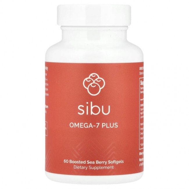 Sibu Beauty, Омега-7 плюс, 60 мягких таблеток