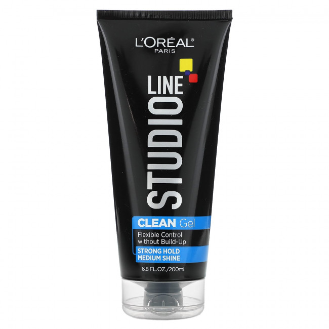 L'Oréal, Studio Line, очищающий гель, сильной фиксации, средний блеск, 200 мл (6,8 жидк. Унции) L'Oréal, Studio Line, очищающий гель, сильной фиксации, средний блеск, 200 мл (6,8 жидк. Унции)