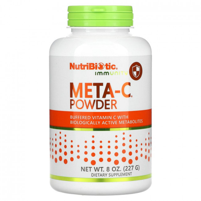 NutriBiotic, Immunity, порошок Meta-C, 8 унций (227 г) NutriBiotic, Immunity, порошок Meta-C, 8 унций (227 г)