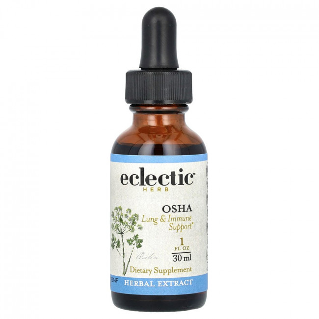 Eclectic Herb, Herb, OSHA, 1 жидкая унция (30 мл) (Товар снят с производства)