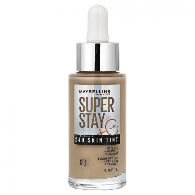 Maybelline, Super Stay, 24H Skin Tint, 120, 1 fl oz (30 ml)