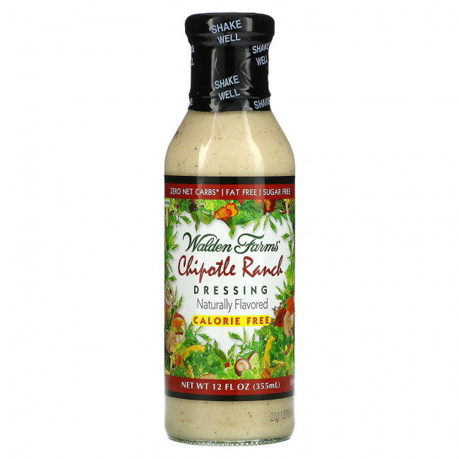 Walden Farms, Chipotle Ranch заправка, 12 жидких унций (355 мл)