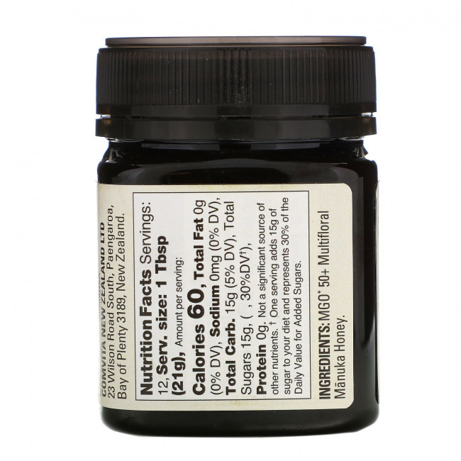 Comvita, Multifloral Manuka Honey, MGO 50+, 8.8 oz (250 g) Comvita, Multifloral Manuka Honey, MGO 50+, 8.8 oz (250 g)