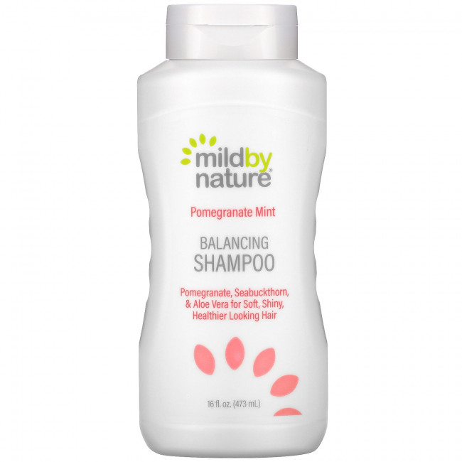 Mild By Nature, балансирующий шампунь с гранатом и мятой, 473 мл (16 жидк. унций) Mild By Nature, балансирующий шампунь с гранатом и мятой, 473 мл (16 жидк. унций)