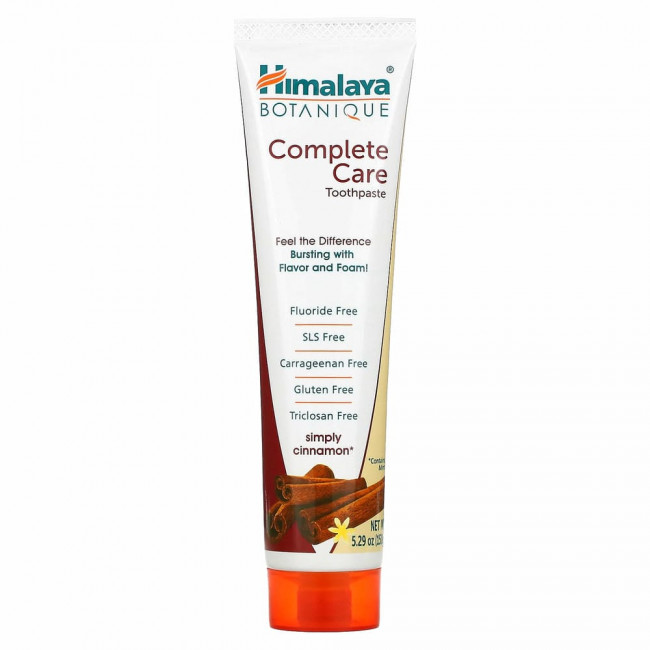 Himalaya, Зубная паста для полного ухода за зубами, Simply Cinnamon, 5,29 унций (150 г) Himalaya, Зубная паста для полного ухода за зубами, Simply Cinnamon, 5,29 унций (150 г)