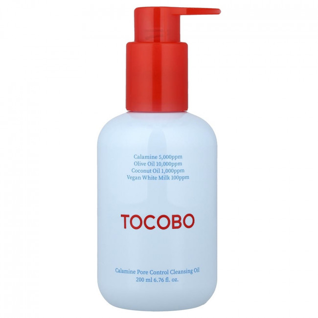 Очищающее масло для лица Tocobo с каламином для сужения пор, 200 мл (6,76 жидких унций) Очищающее масло для лица Tocobo с каламином для сужения пор, 200 мл (6,76 жидких унций)