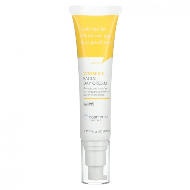 Cosmedica Skincare, Дневной крем для лица с витамином C, 2 унции (60 мл) Cosmedica Skincare, Дневной крем для лица с витамином C, 2 унции (60 мл)