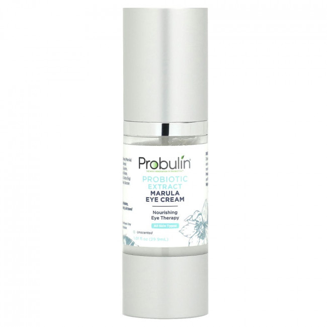 Probulin, Probiotic Extract Marula Eye Cream, Unscented, 1.01 fl oz (29.9 ml)