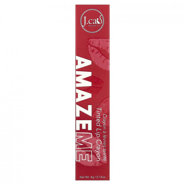 J.Cat Beauty, Amaze Me, тонирующий карандаш для губ, AMC104 Take A Chance, 0,14 унции (4 г) J.Cat Beauty, Amaze Me, тонирующий карандаш для губ, AMC104 Take A Chance, 0,14 унции (4 г)