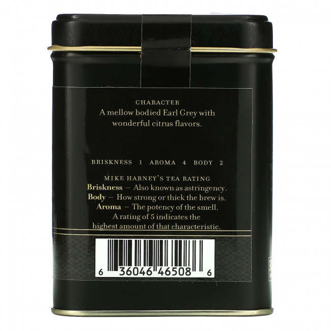 Harney & Sons, Зимний белый чай «Эрл Грей», 56 г (2 унции)