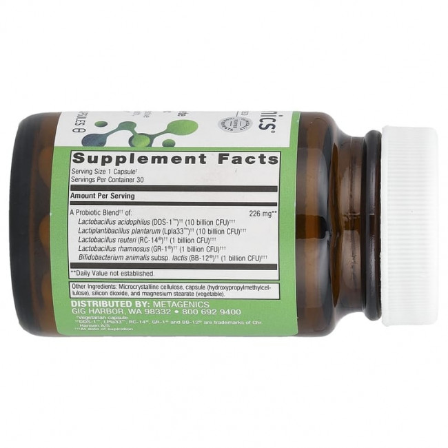Metagenics, UltraFlora®, полный пробиотик для женщин, женское здоровье, 30 капсул Metagenics, UltraFlora®, полный пробиотик для женщин, женское здоровье, 30 капсул