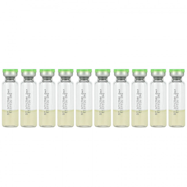 Teana Laboratories, Сыворотка для омоложения кожи с эластином и гиалуроновой кислотой, 10 флаконов по 2 мл (0,07 жидк. Унции) Teana Laboratories, Сыворотка для омоложения кожи с эластином и гиалуроновой кислотой, 10 флаконов по 2 мл (0,07 жидк. Унции)